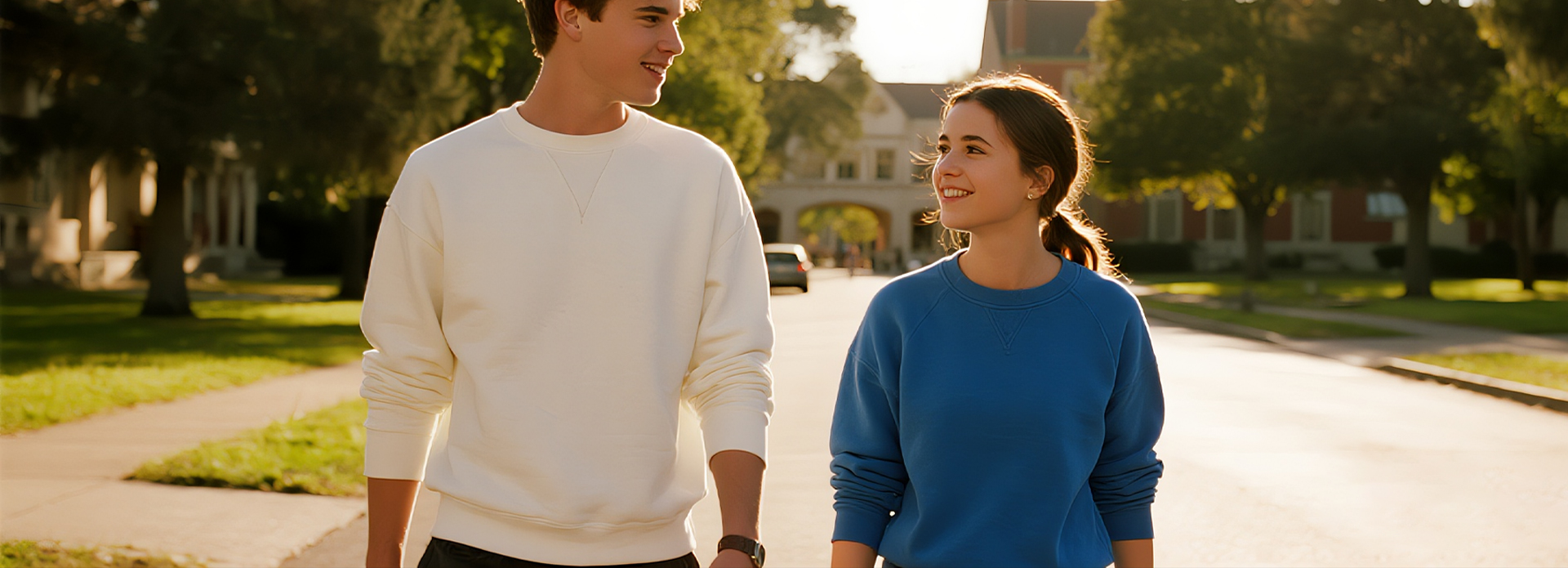 カスタムスウェットシャツ