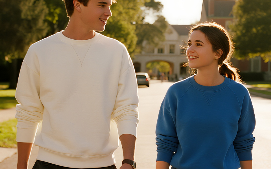 カスタムスウェットシャツ