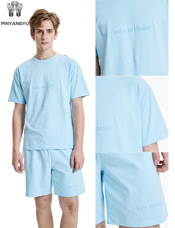 マルチカラーのTシャツ、ゆったりと通気性、男性と女性のスタイルをカスタマイズできます