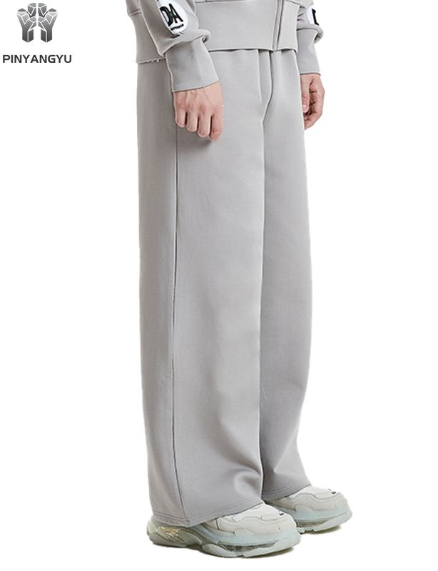 ストリートジョガーストレートレッグスウェットパンツ高品質スウェットパンツ格安卸売スウェットパンツ男性用
