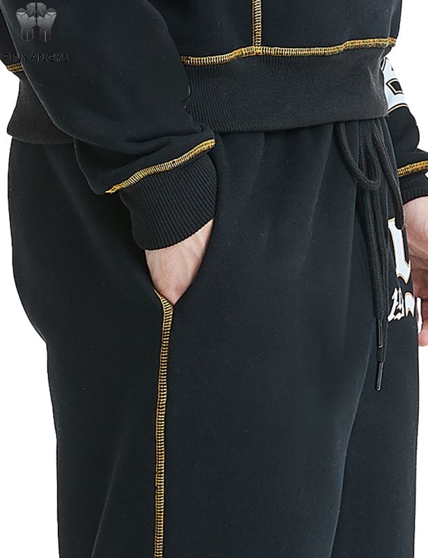 カスタムフレアパンツメンズテリー裏地フレアスウェットパンツユニセックススリムフィットヘビーウェイトブランクブラウンジョギングフレアスウェットパンツ男性