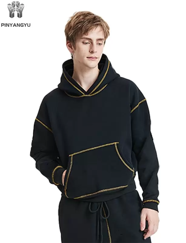 ゆったりポケットパーカー