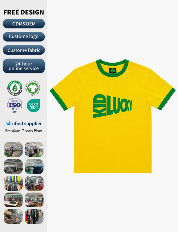 カスタムカラーブロック T シャツ &ndash; コットン、ポリエステル、またはブレンド &ndash; スクリーン印刷または刺繍をお好みの方法で